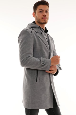 Manteau en laine - Gris