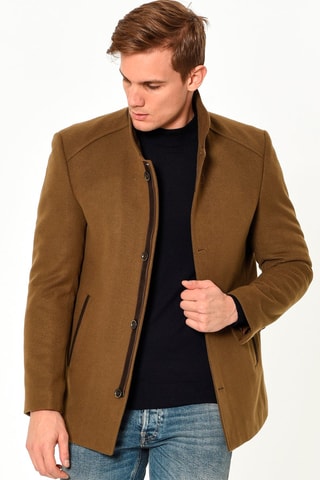 Manteau en laine - Marron