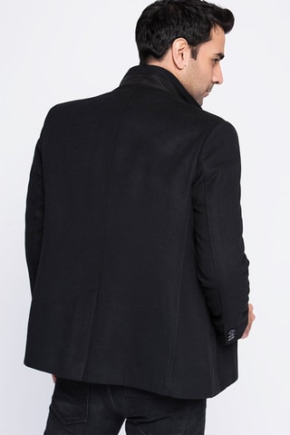 Manteau en laine - Noir