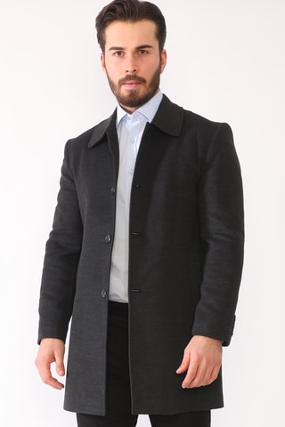 Manteau en laine - Gris