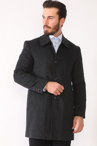 Manteau en laine - Gris