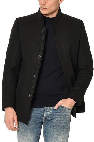 Manteau en laine - Noir