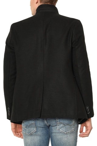 Manteau en laine - Noir