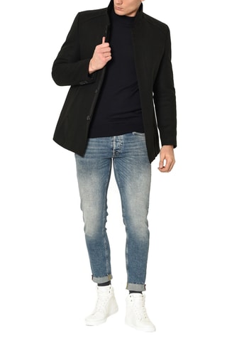 Manteau en laine - Noir