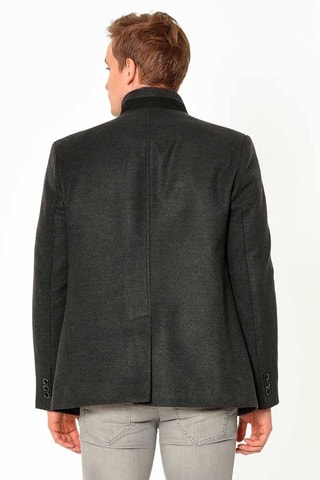 Manteau en laine - Gris