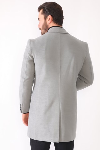 Manteau en laine - Gris