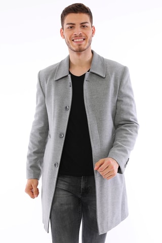 Manteau en laine - Gris