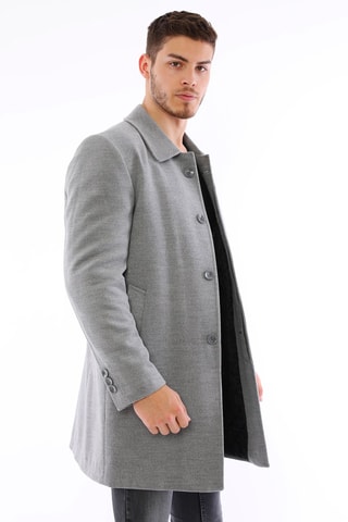 Manteau en laine - Gris