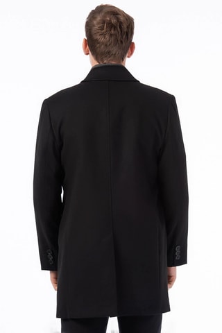 Manteau en laine - Noir