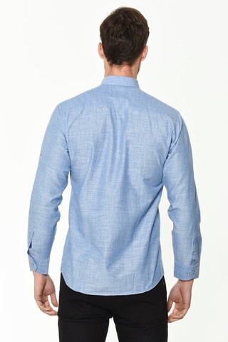 Overhemd Regular Fit - Blauw