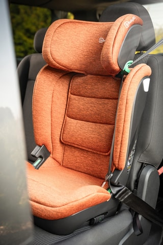 Seggiolino auto Motion Isize Isofix - Nero, arancione e grigio