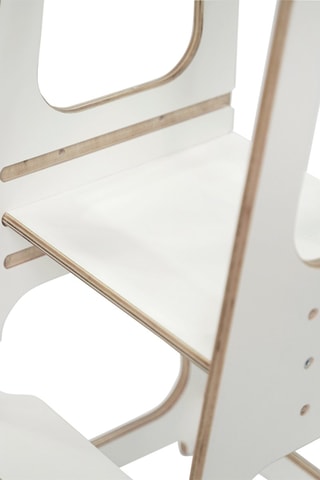 Taburete de aprendizaje de madera - Desde 12 meses