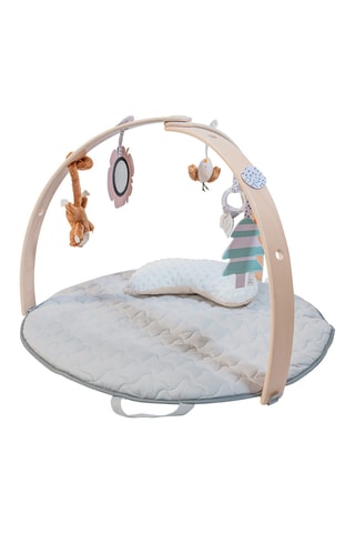 Alfombra de juegos de madera Wood - Gris - 80 cm