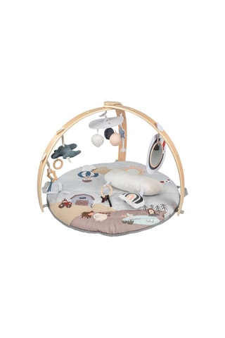 Alfombra de juegos de madera Bianca Sky - Gris - 100 cm - Desde recién nacido