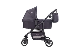 Passeggino Style 3 in 1 Air - Nero, rosa e grigio