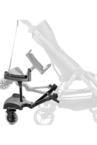 Pedana con ruote e sedile passeggino combinato