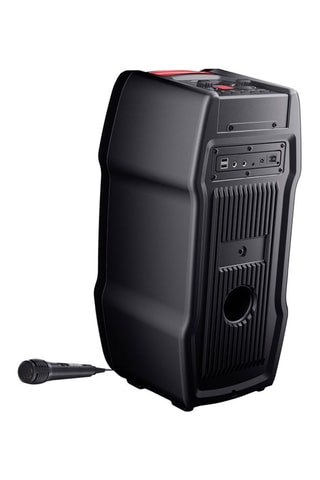 Enceinte karaoké Bluetooth - 180 W - Noir