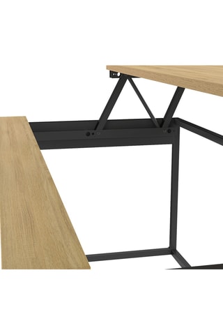 Table basse Memphis - 90 x 48 x 40,5/53,5 cm