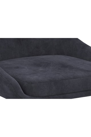 6 cadeiras Olivia - 47,5 x 79 x 54 cm - Revestimento em veludo