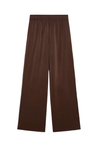 Pantalon wide legs - Marron