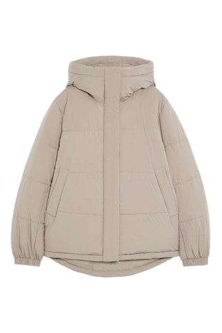 Doudoune à capuche - Beige