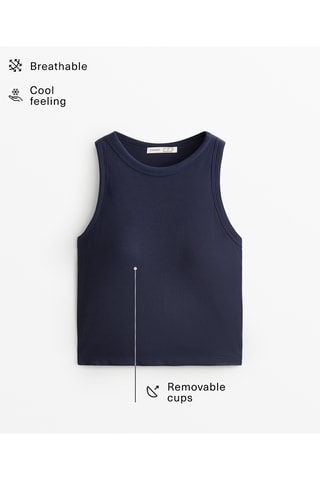 Débardeur - Bleu marine