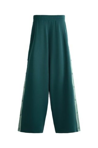 Pantalon wide legs - Vert