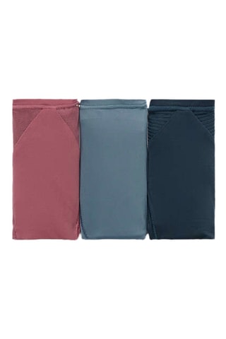 3 culottes - Rose et bleu