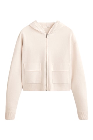 Gilet à capuche - Beige