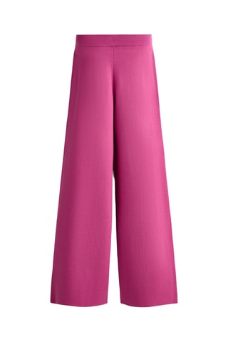 Pantalon wide legs - Rose