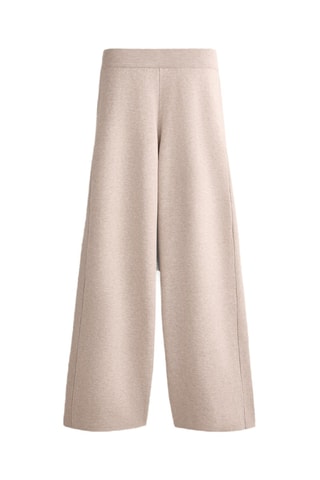 Pantalon wide legs - Beige