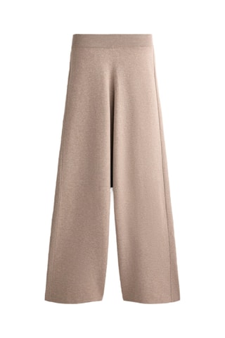 Pantalon wide legs - Beige