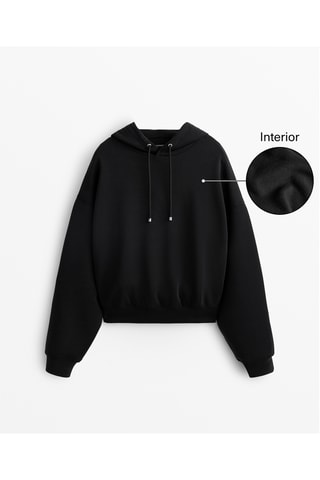 Sweat à capuche - Noir