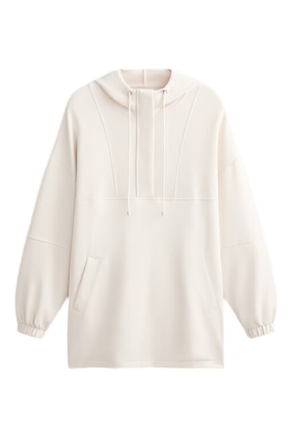 Sweat à capuche - Beige