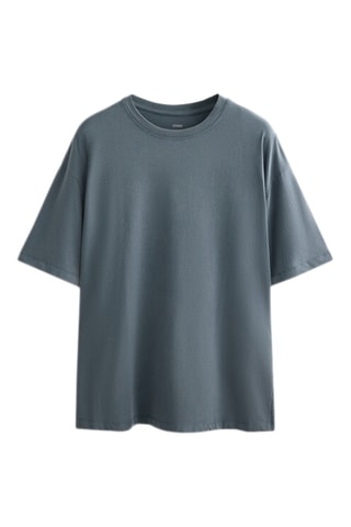 T-shirt - Bleu-gris