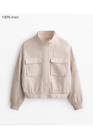 Veste en lin - Beige
