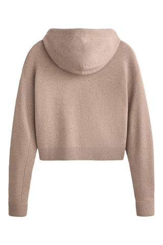 Gilet à capuche - Taupe