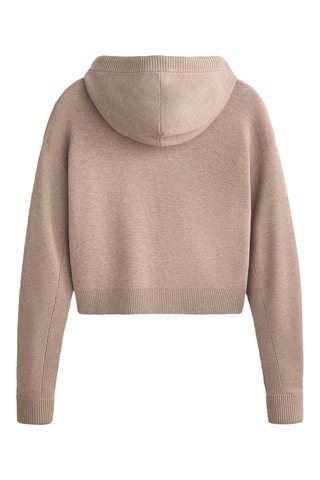 Gilet à capuche - Taupe