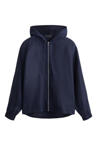 Veste en lin - Bleu marine