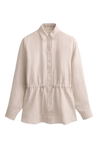 Chemisier en lin - Beige