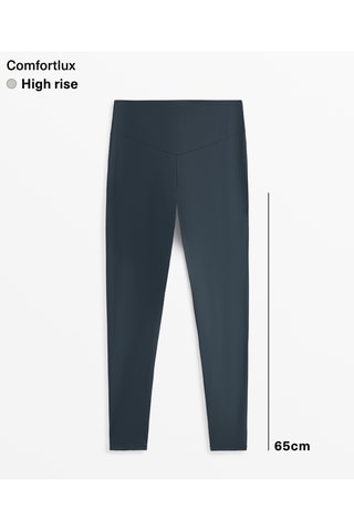 Legging taille haute - Bleu foncé