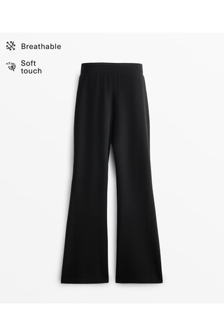 Pantalon flare - Noir