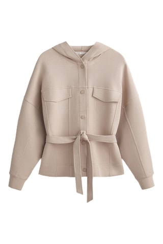 Sweat à capuche - Beige