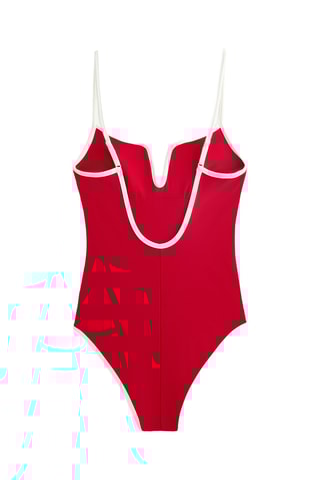Maillot 1 pièce - Rouge