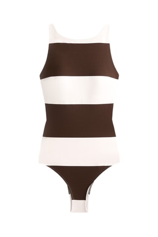 Maillot 1 pièce - Marron