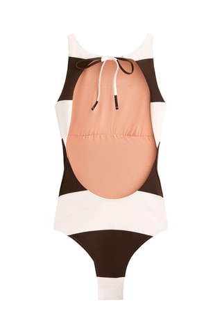 Maillot 1 pièce - Marron