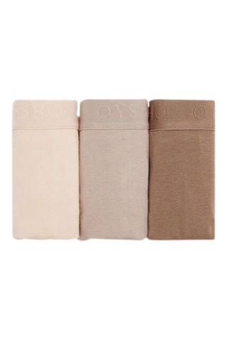 3 tangas - Beige et marron