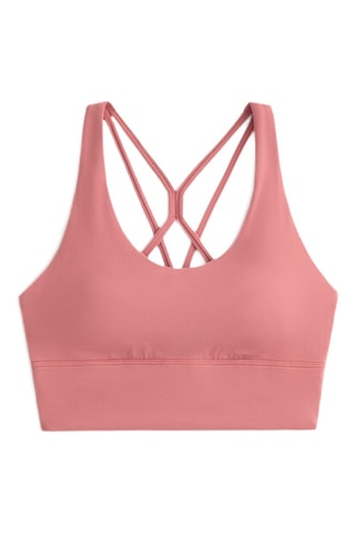 Brassière de sport push-up - Rose