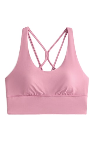 Brassière de sport push-up - Rose