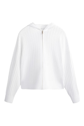 Gilet à capuche - Blanc